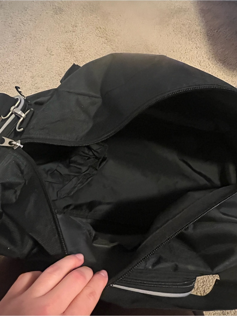 OGIO Black Men's Duffel Bag with Adjustable Shoulder Strap - Picture 6 of 14